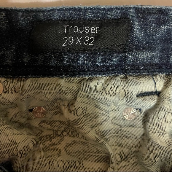 Women’s Rock and Roll Denim Trousers Jeans - Picture 10 of 10